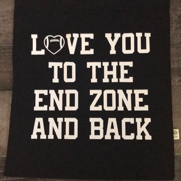 Love You to the End Zone and Back Tote - Picture 7 of 11